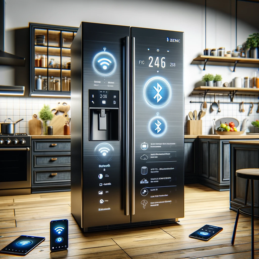 Customization of Bluetooth devices into a smart refrigerator system by Zenovolt